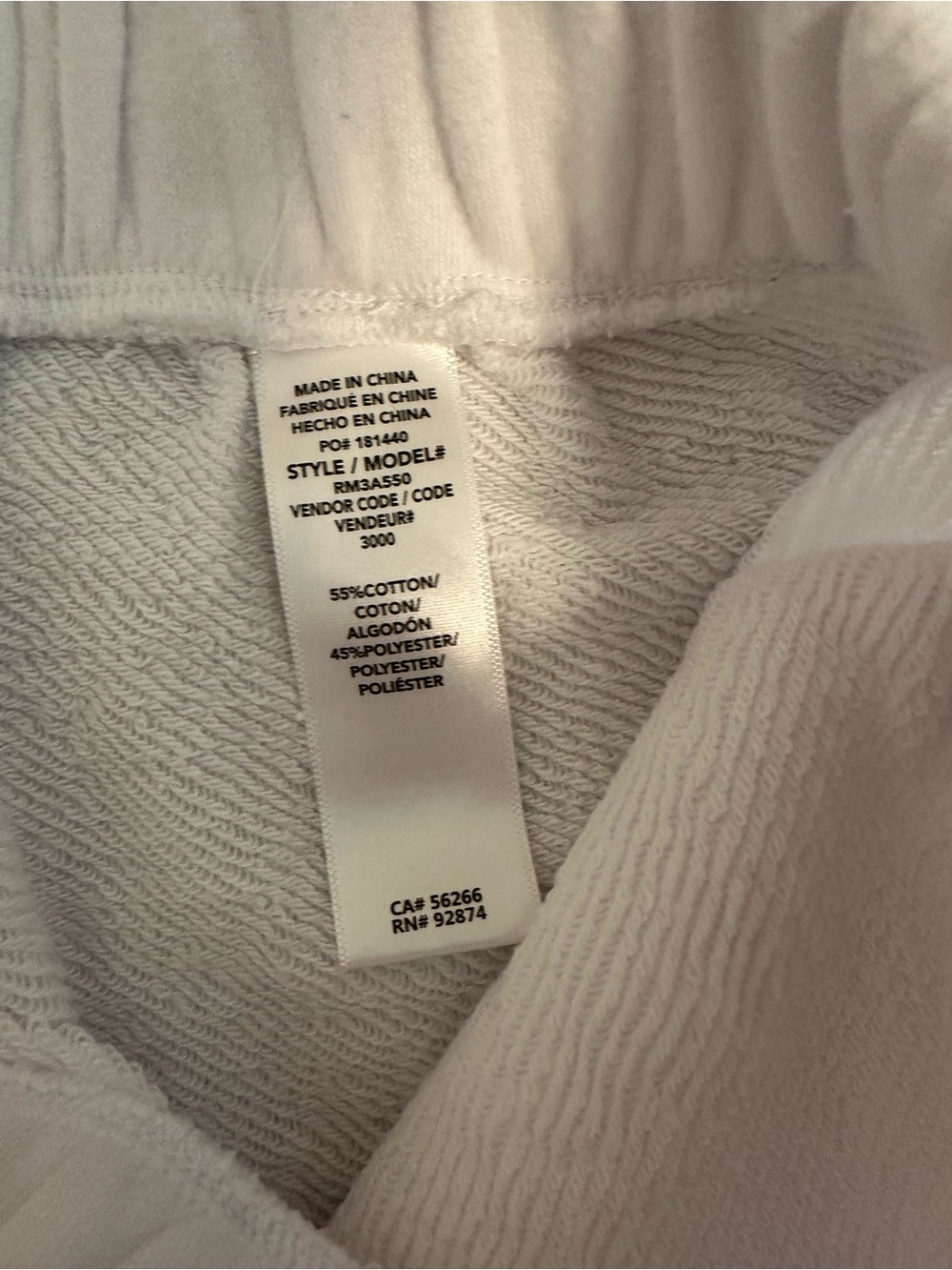 Splendid White Scalloped Edge Lounge Shorts - Picture 3 of 3